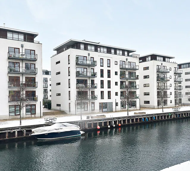 apartment Vandnær bolig med moderne arkitektur i København