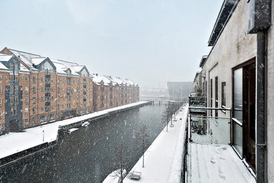 Vandnær bolig med moderne arkitektur i København - Hammershøis Kaj, København K - 4