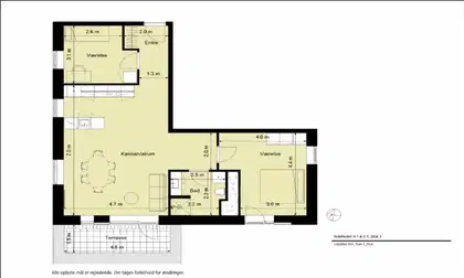 Visual presentation of the listing