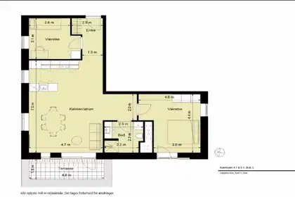 Visual presentation of the listing