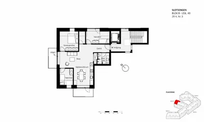 Dejlig lys 4-vær lejlighed med hele 2 altaner! Øverst beliggende i ejendommen, og derfor loft til kip. Udsigt til slottet fra dele af lejligheden samt fra den ene altan! - Klostervej, Hillerød - 1