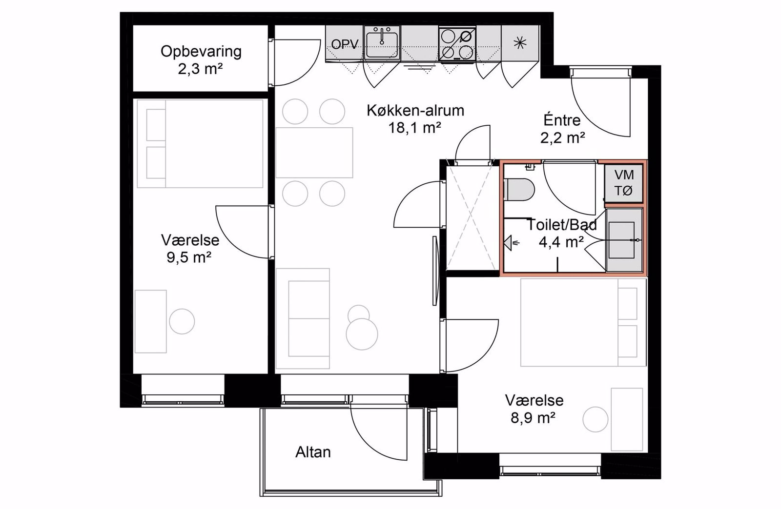 Visual presentation of the listing