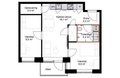 Visual presentation of the listing