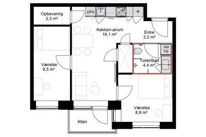 Visual presentation of the listing