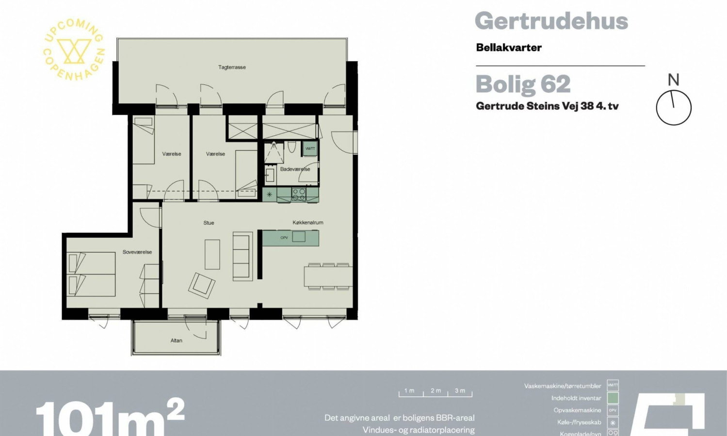 Visual presentation of the listing