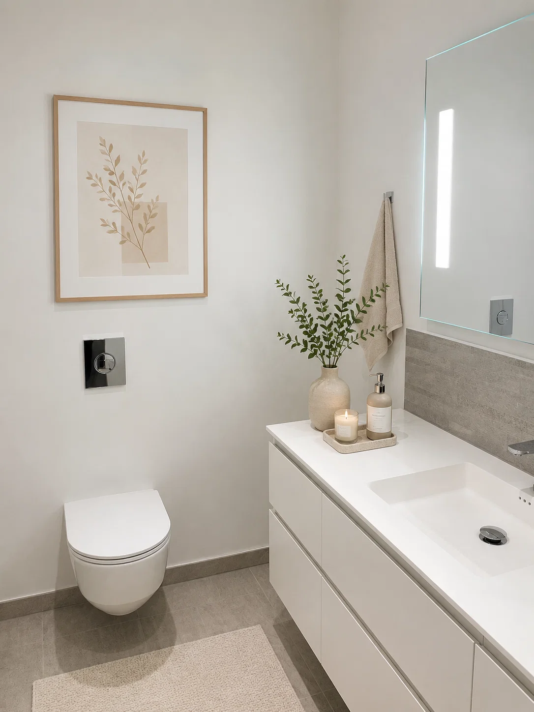 Visual presentation of the listing