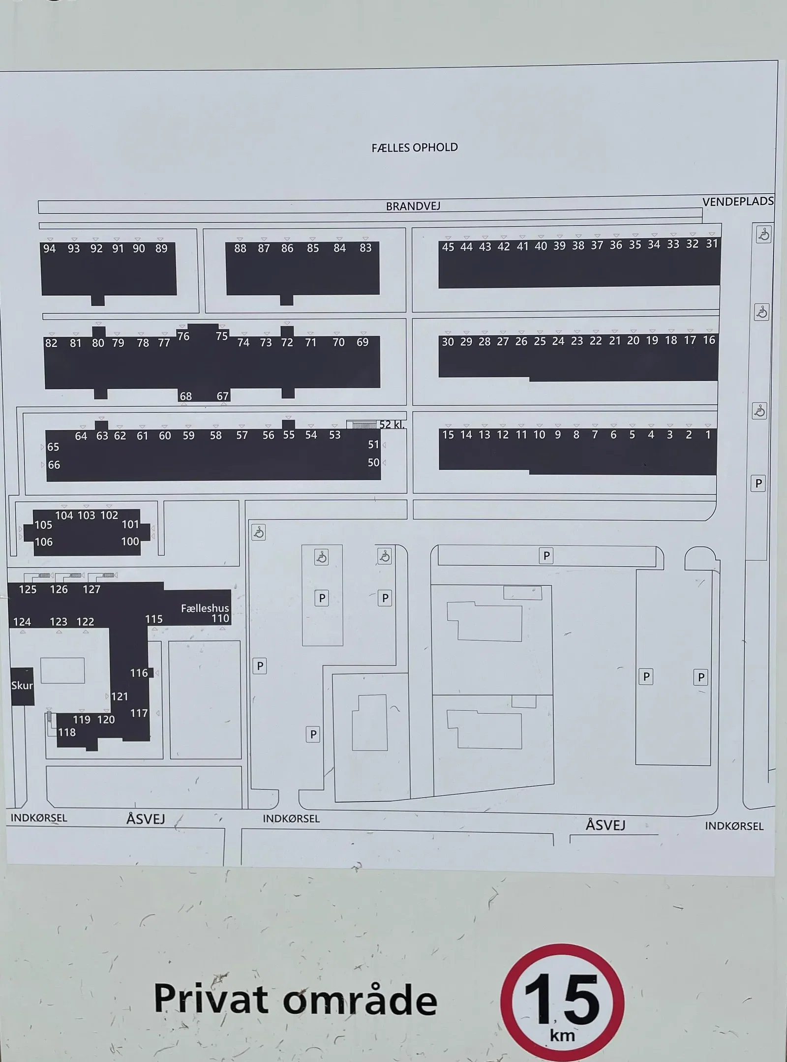 Visual presentation of the listing