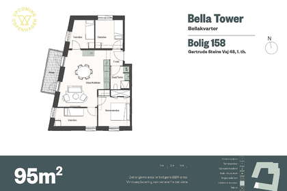 Visual presentation of the listing