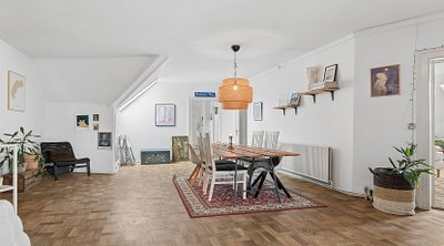 Lys penthouse med pejs nær Metro og Kastellet - Trondhjemsgade, København Ø - 1