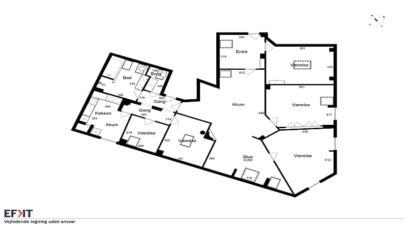 Visual presentation of the listing