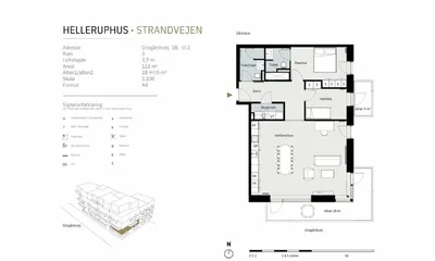 To altaner og to badeværelser centralt i Hellerup - Onsgårdsvej, Hellerup - 1
