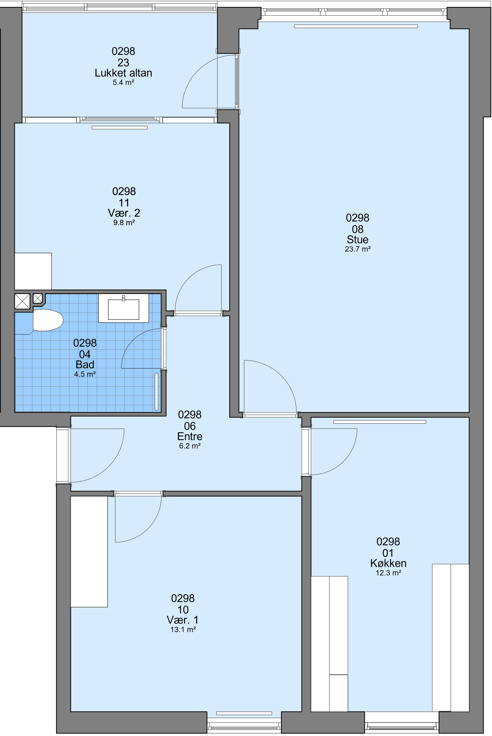 Visual presentation of the listing