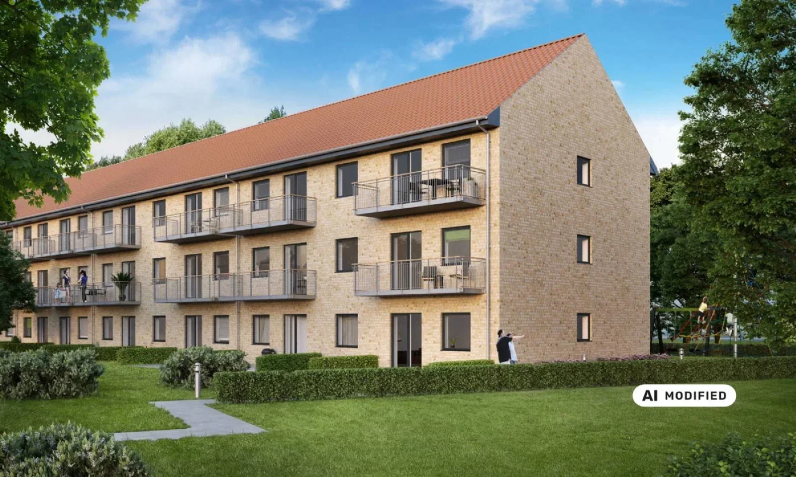 Visual presentation of the listing