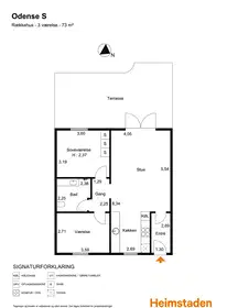 Visual presentation of the listing
