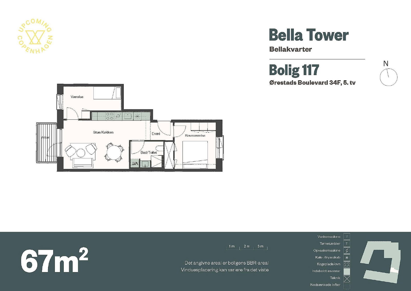 Visual presentation of the listing