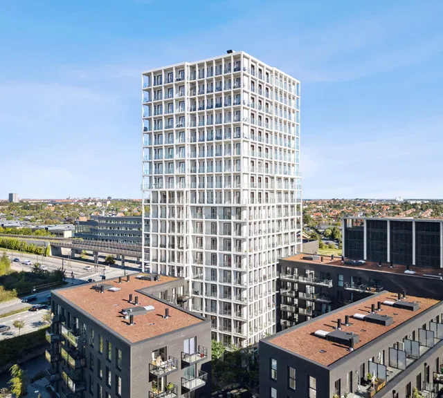 apartment Lys 3-værelses bolig med egen altan