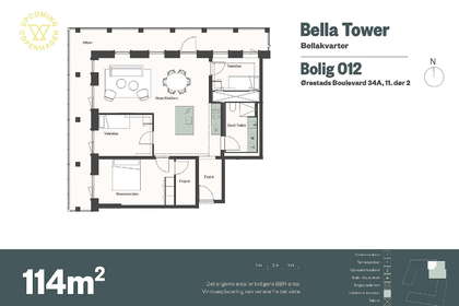 Visual presentation of the listing