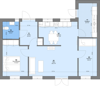 Visual presentation of the listing