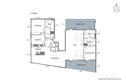 Visual presentation of the listing