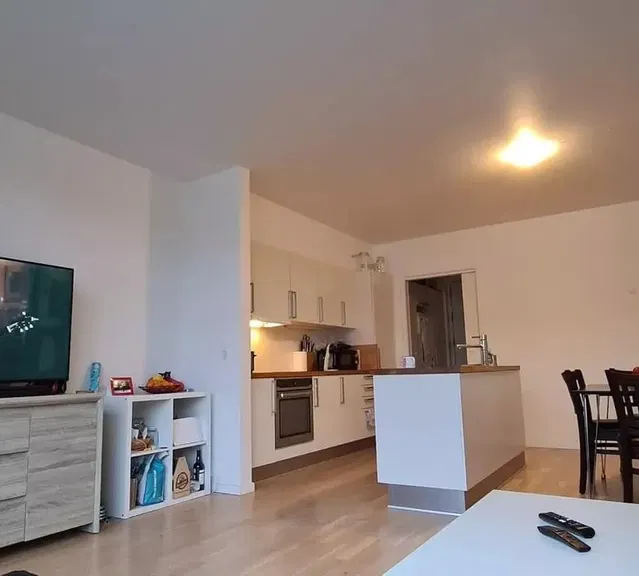apartment Lys og rummelig 4-værelses på 101 m2 med altan/terrasse, elevator og parkering – husdyr tilladt