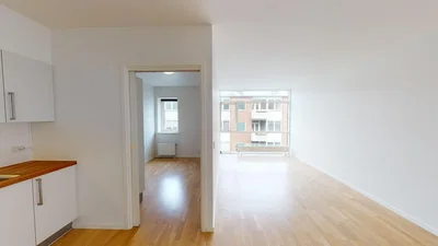Lys 2-værelses på 64 m2 med stor, overdækket altan, vaskesøjle og parkering – husdyr tilladt - Kattesund, Horsens - 4