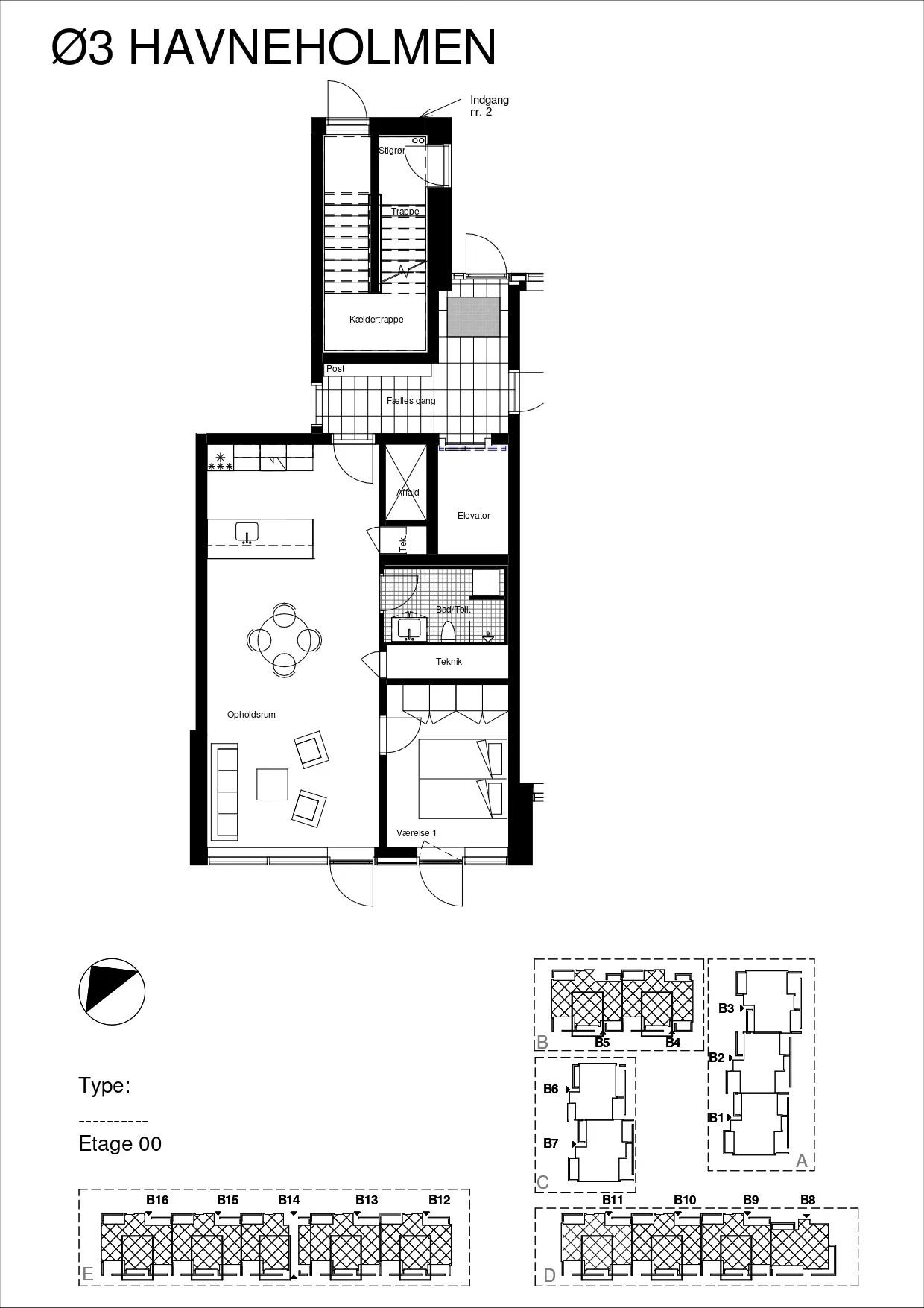 Visual presentation of the listing