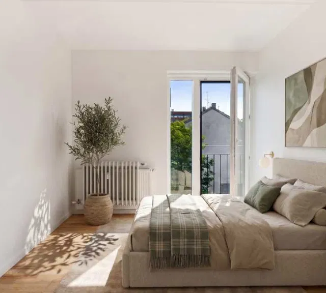 apartment Pet-friendly and modern home with room for both a home office and everyday life