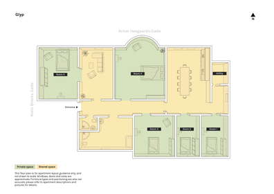 Visual presentation of the listing