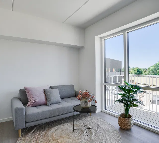 apartment Lys 1-værelses lejlighed tæt på natur og byliv