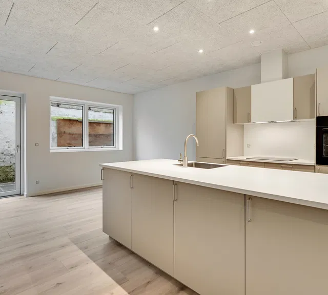 townhouse Moderne rækkehus i Kristrup med solceller og ladestander