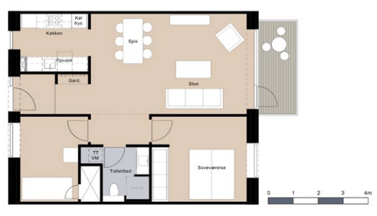 Visual presentation of the listing