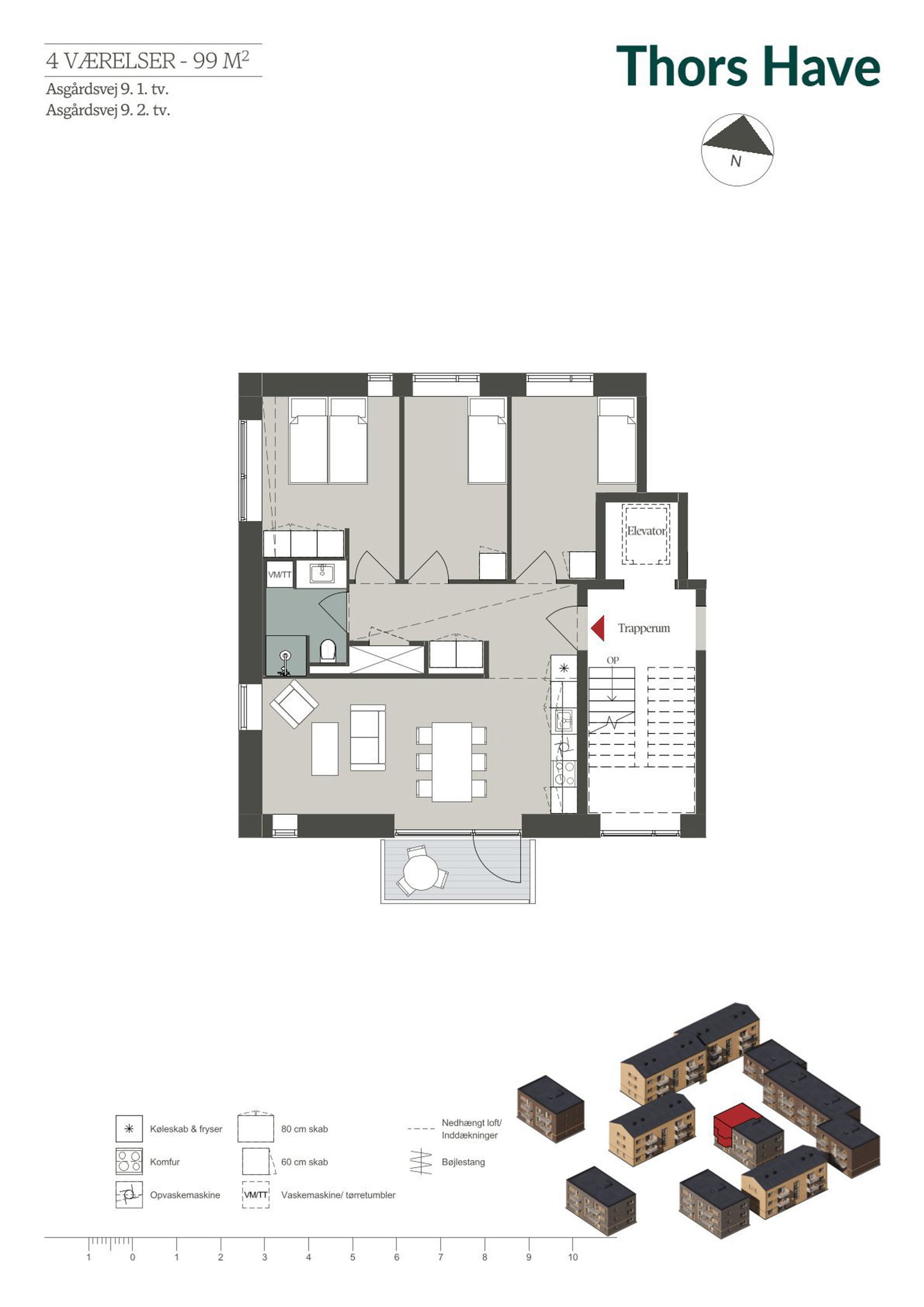 Visual presentation of the listing