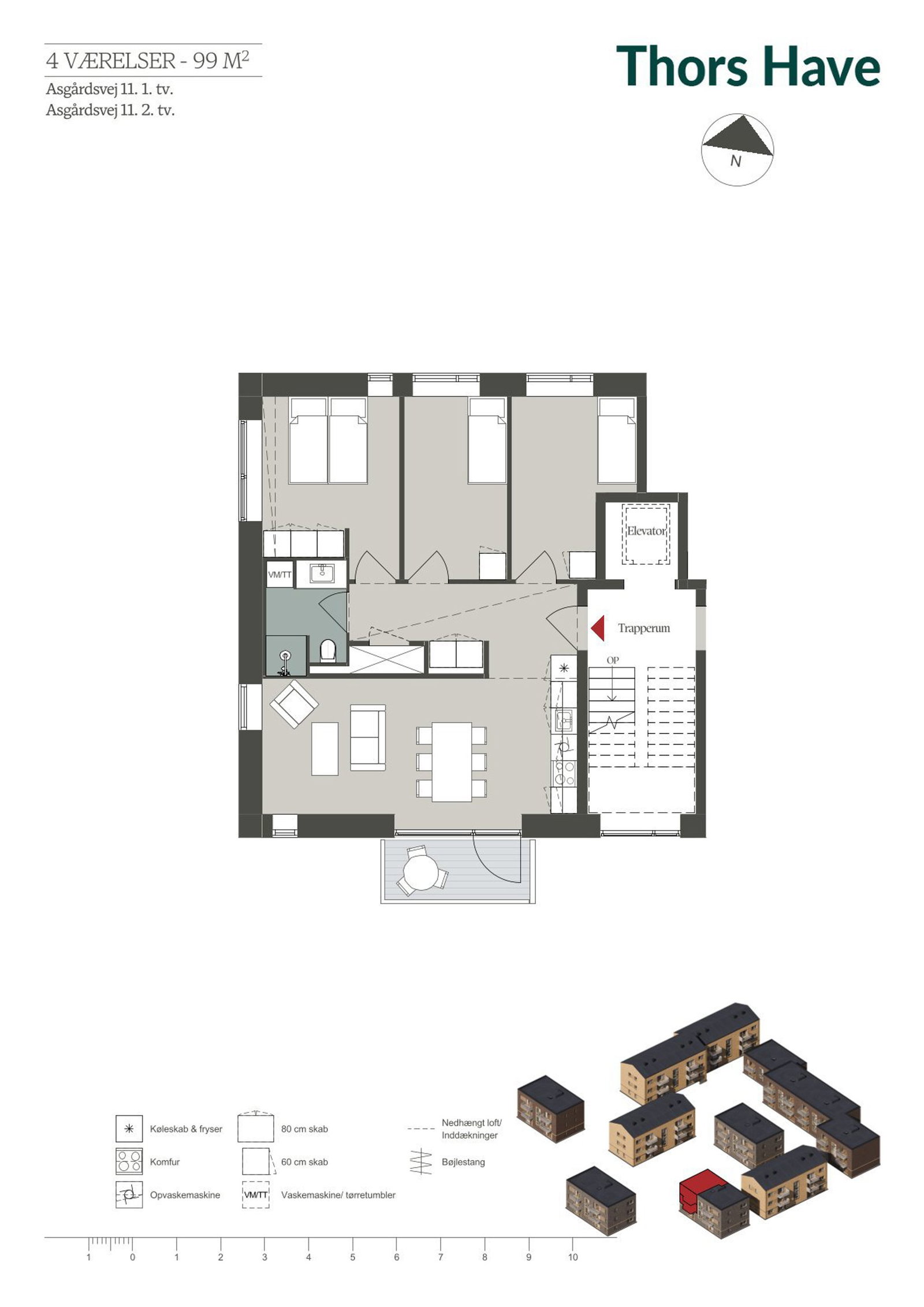 Visual presentation of the listing