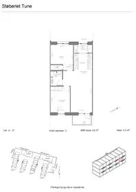 Visual presentation of the listing