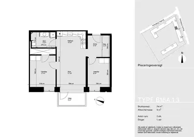 Visual presentation of the listing