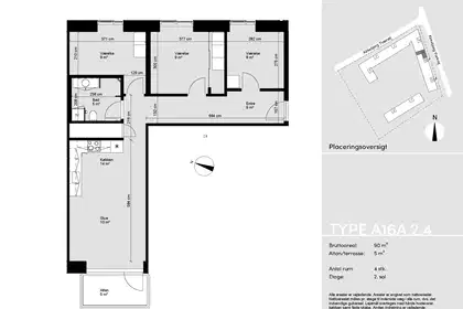 Visual presentation of the listing