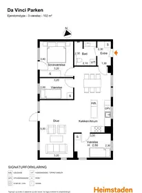 Visual presentation of the listing