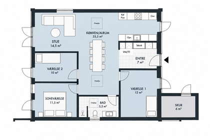 Visual presentation of the listing