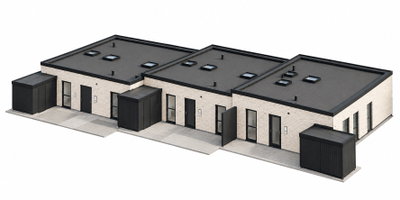 Moderne enderækkehus med tre værelser i Skødstrup - Vorrevej, Skødstrup - 1