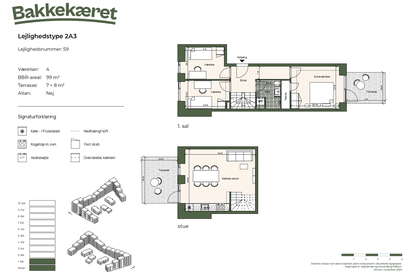 Visual presentation of the listing