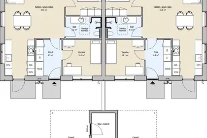 Visual presentation of the listing