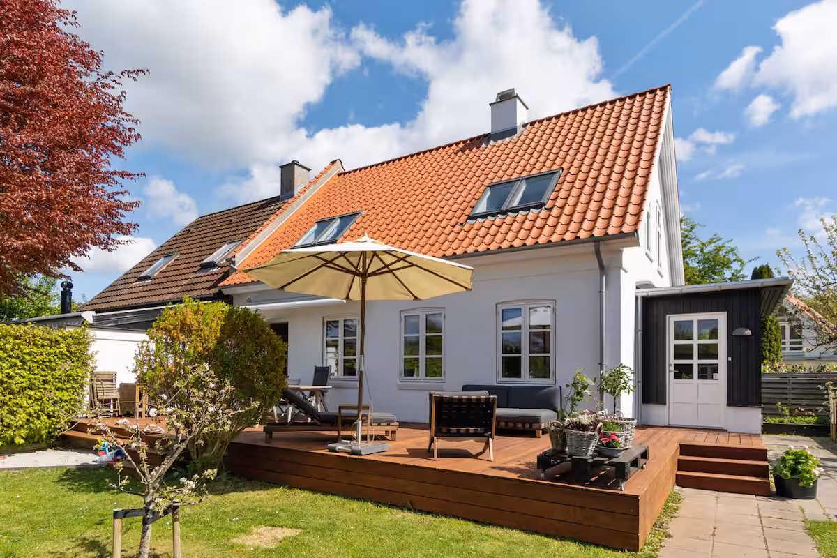 house Møbleret villa i naturskønne omgivelser ved Dyrehaven