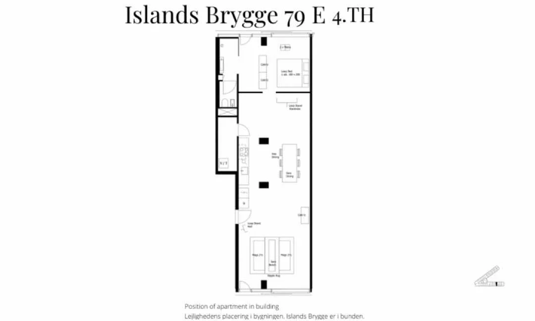 Visual presentation of the listing