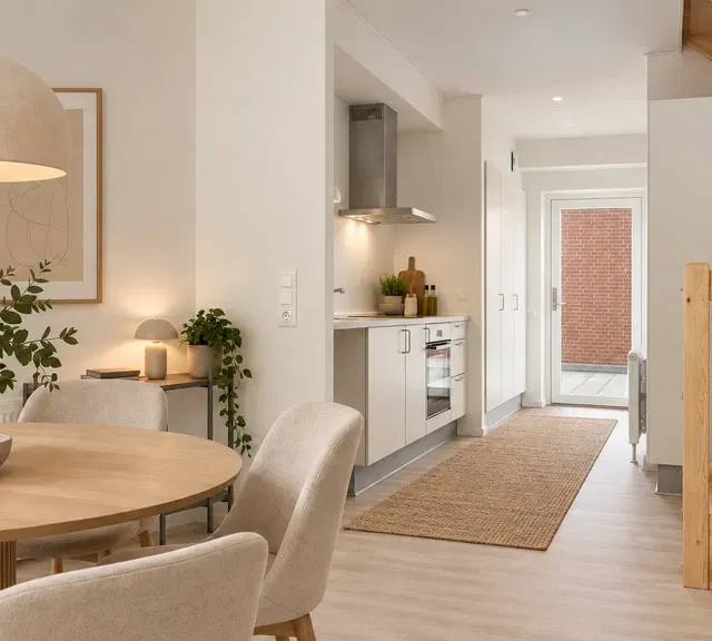 townhouse 3-værelses rækkehus med have og terrasse i Kolding