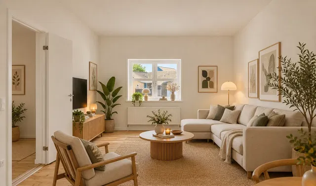 townhouse 2-værelses rækkehus med have i Risskov