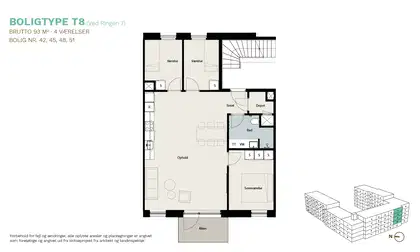 Visual presentation of the listing