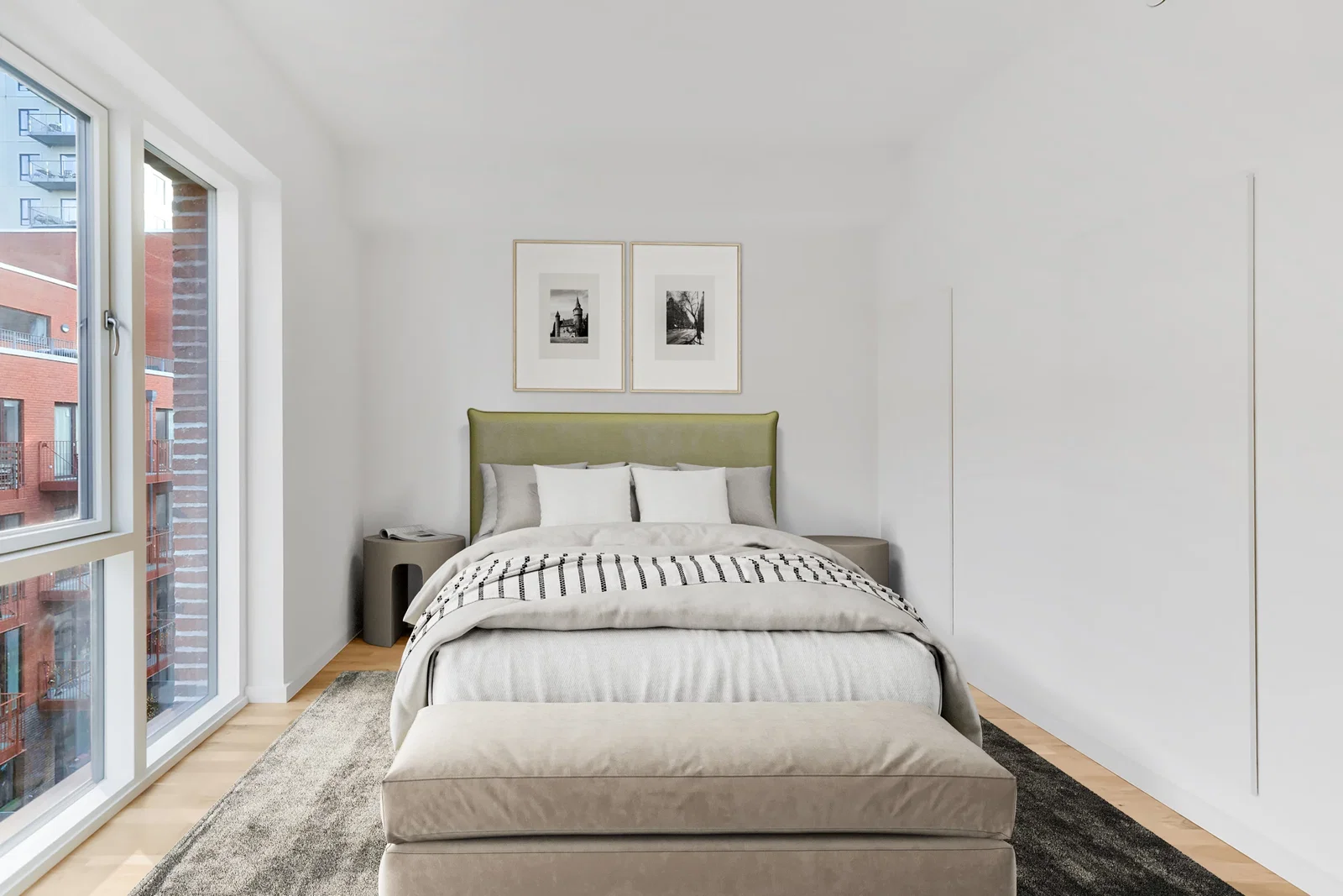 apartment Lys 3-værelses lejlighed med altan i Ørestad