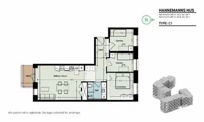 Visual presentation of the listing