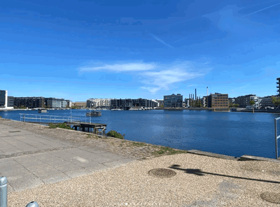 Lys 4 værelses med sydvendt altan og udsigt til havnen - Frederikskaj, København SV - 3