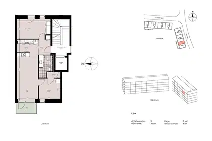 Visual presentation of the listing